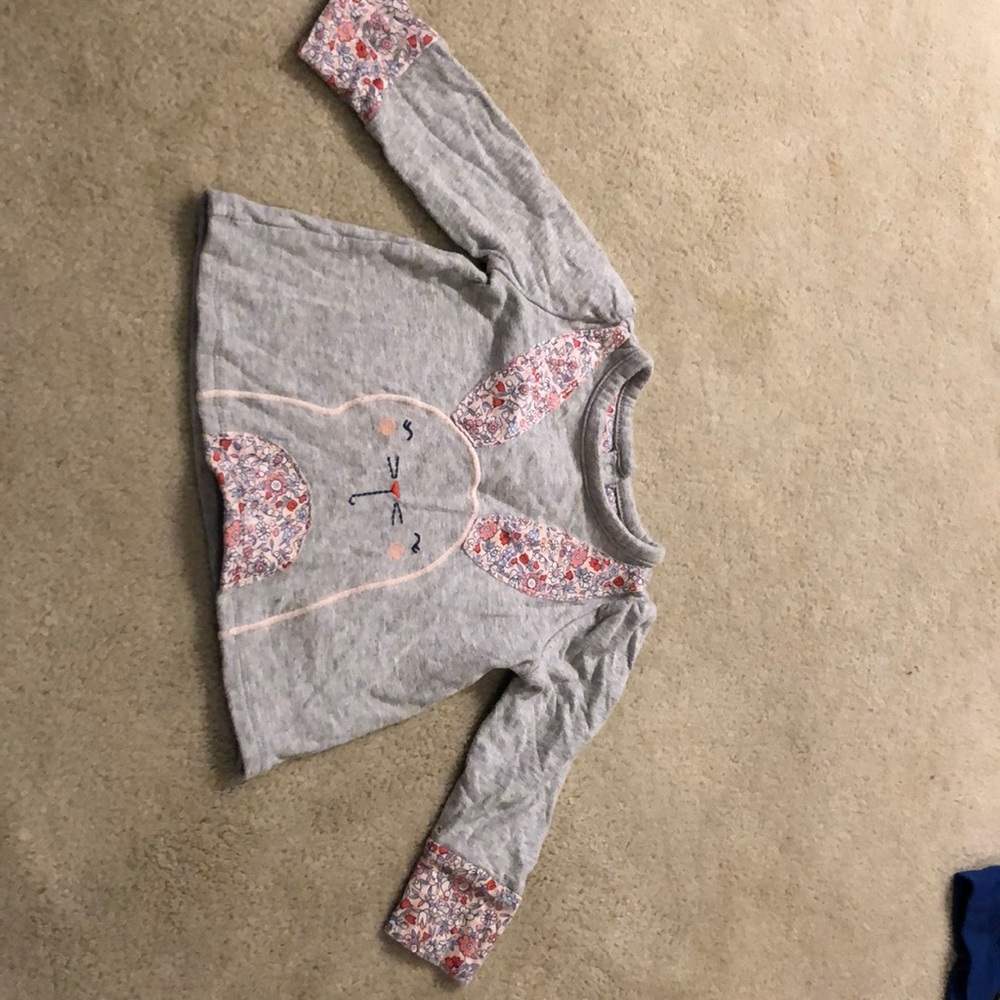 Girls Baby Gap Bunny Shirt, 12-18 mo.